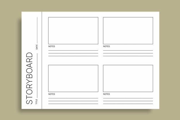 Storyboard Templates