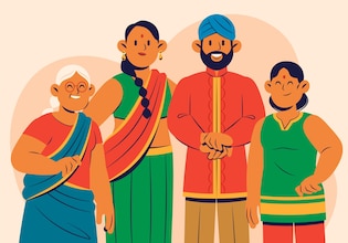 indian illustrations