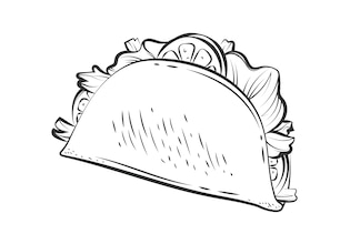 taco drawings