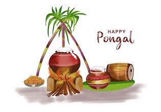 Pongal drawings