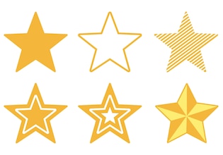 Star clip arts