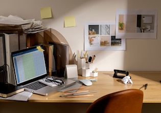 Office desk photos